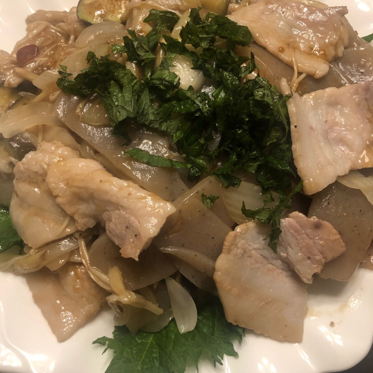 豚バラこんにゃくシソ風味 レシピ 作り方 By いつちやんk 楽天レシピ 豚バラこんにゃくシソ風味 レシピ 作り方 By いつちやんk 楽天レシピ